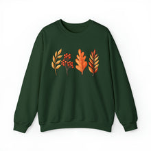 Load image into Gallery viewer, Fall Leaves Thanksgiving Crewneck Sweatshirt
