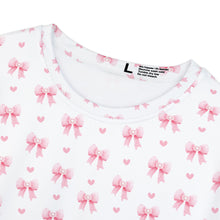 Load image into Gallery viewer, Pink Coquette Bow Print TShirt
