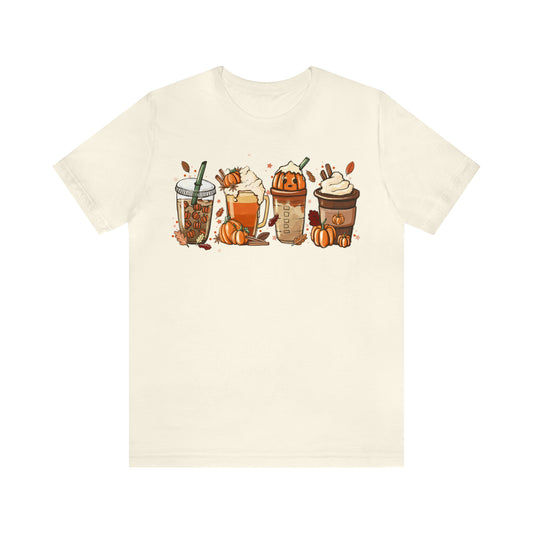 Fall Coffee Lovers Latte TShirt