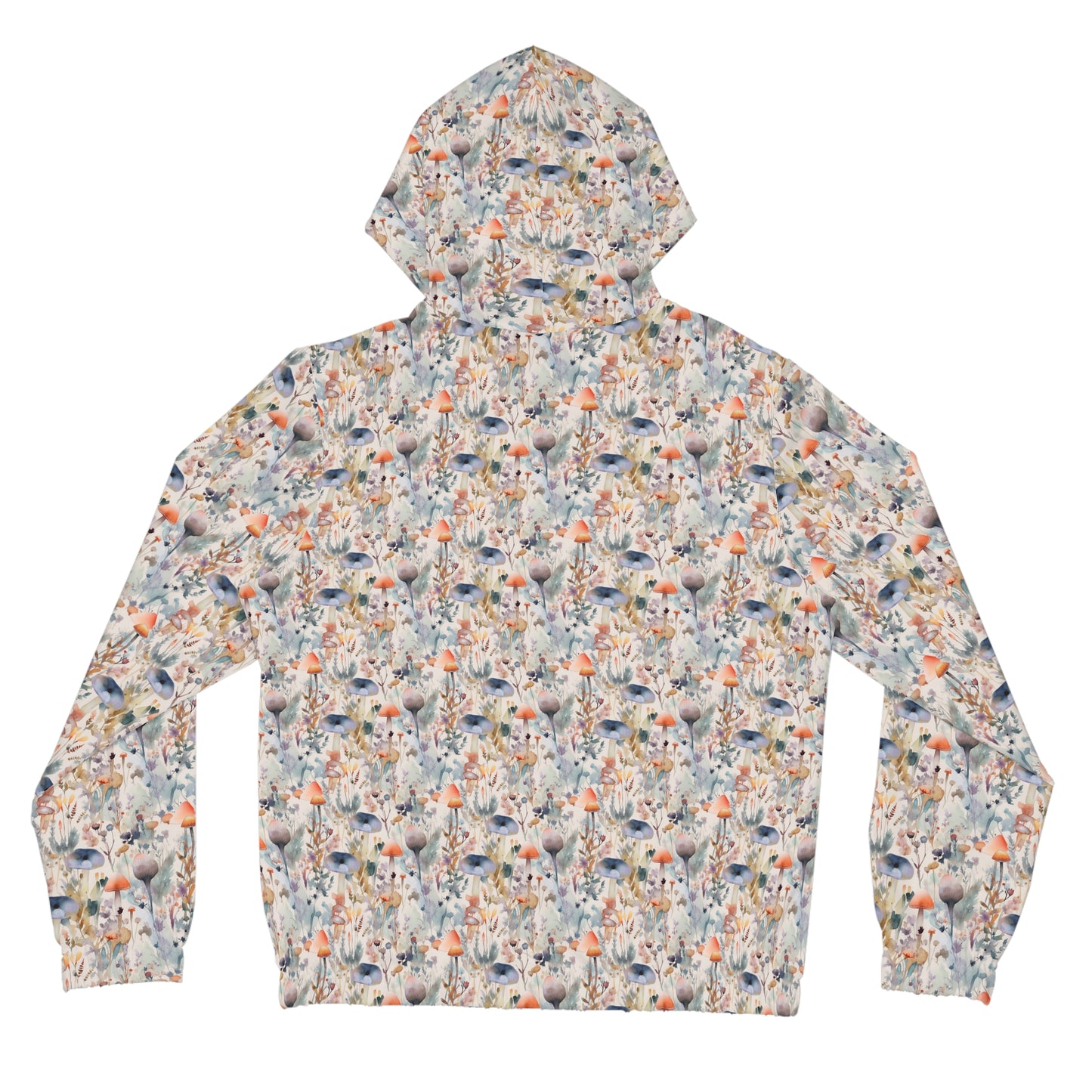 Peach Mushrooms Women’s Full-Zip Hoodie (AOP)