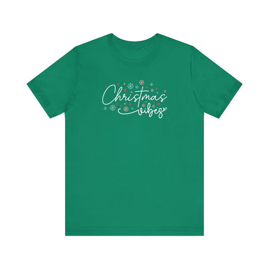 Christmas Vibes Unisex Tee - Holiday TShirt