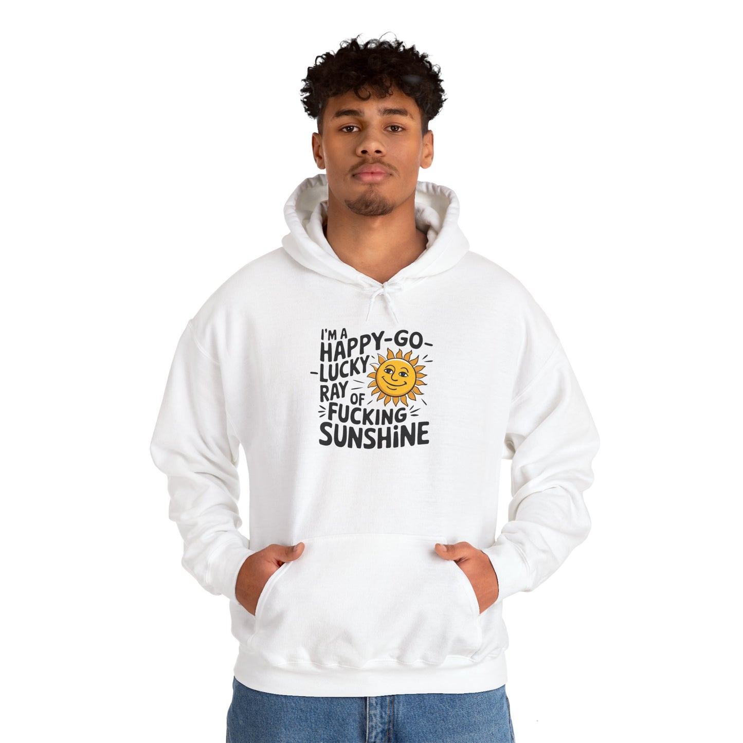 Happy Go Lucky Ray of Sunshine Hoodie