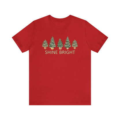 Shine Bright Christmas Tree TShirt