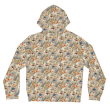 Load image into Gallery viewer, Sage Mushroom Women’s Full-Zip Hoodie (AOP)
