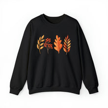 Load image into Gallery viewer, Fall Leaves Thanksgiving Crewneck Sweatshirt
