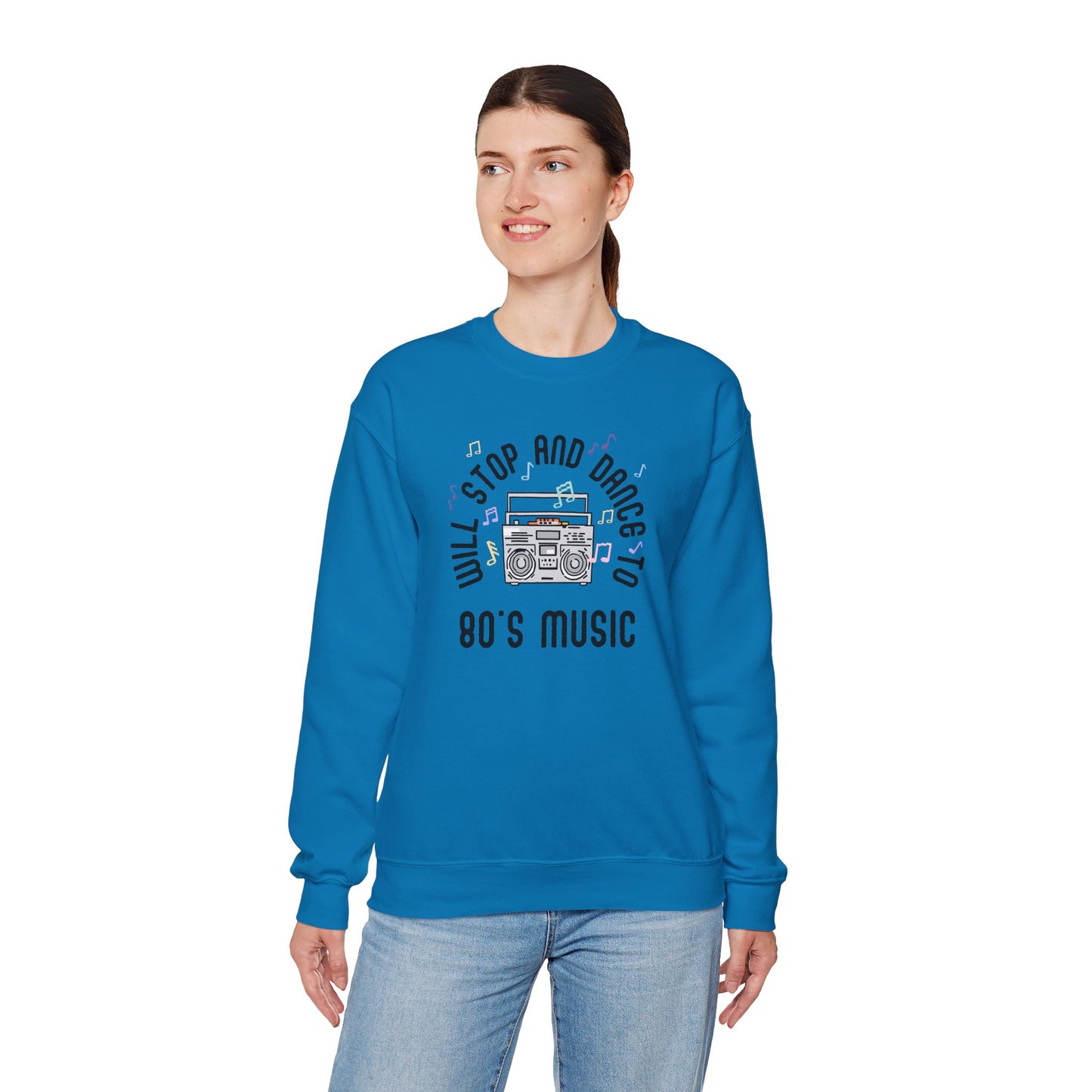 80's Music Dance Sweatshirt