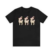 Load image into Gallery viewer, Reindeer Trio Holiday Christmas TShirt
