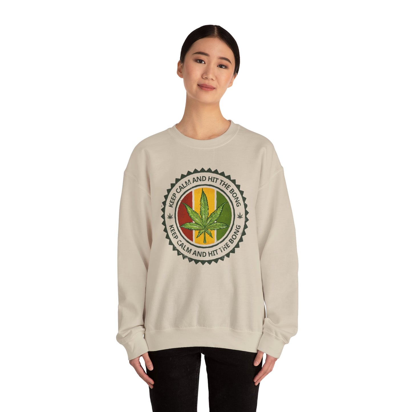 Keep Calm Bong Sweatshirt