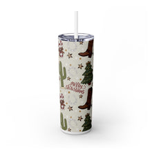 Load image into Gallery viewer, Tumbler Cowboy Christmas Design 20oz
