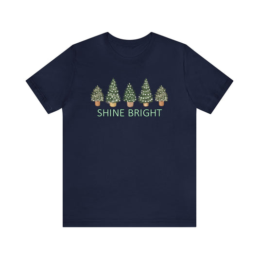 Shine Bright Christmas Tree TShirt