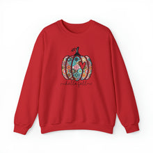 Load image into Gallery viewer, Patchwork Pumpkin Fall Sweatshirt
