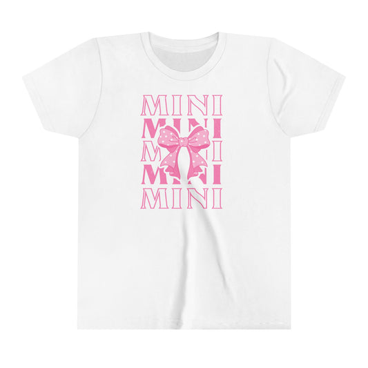 'Mini' Coquette Bow T-Shirt for youth