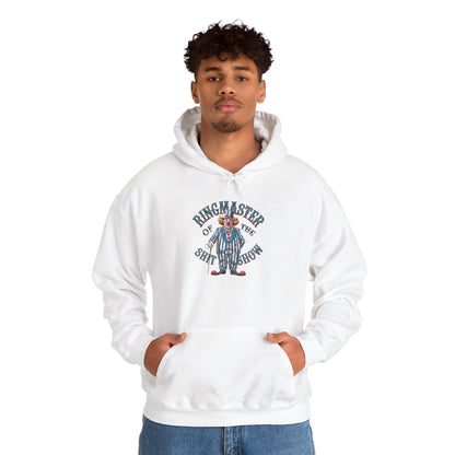Hoodie Ringmaster of the Sh*tshow NSFW Funny Hooded Sweatshirt