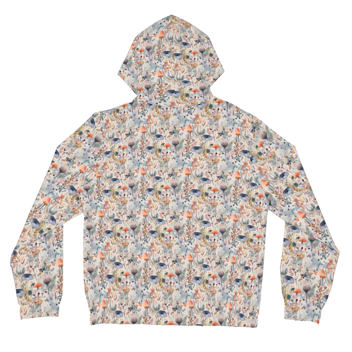 Peach Mushrooms Women’s Full-Zip Hoodie (AOP)