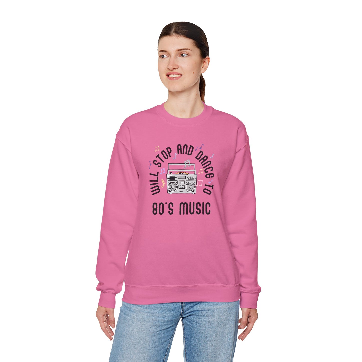 80's Music Dance Sweatshirt