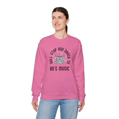 80's Music Dance Sweatshirt