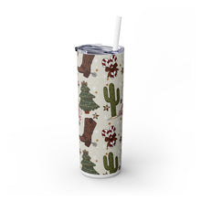 Load image into Gallery viewer, Tumbler Cowboy Christmas Design 20oz
