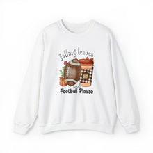 Load image into Gallery viewer, Falling Leaves &amp; Football Please Sweatshirt
