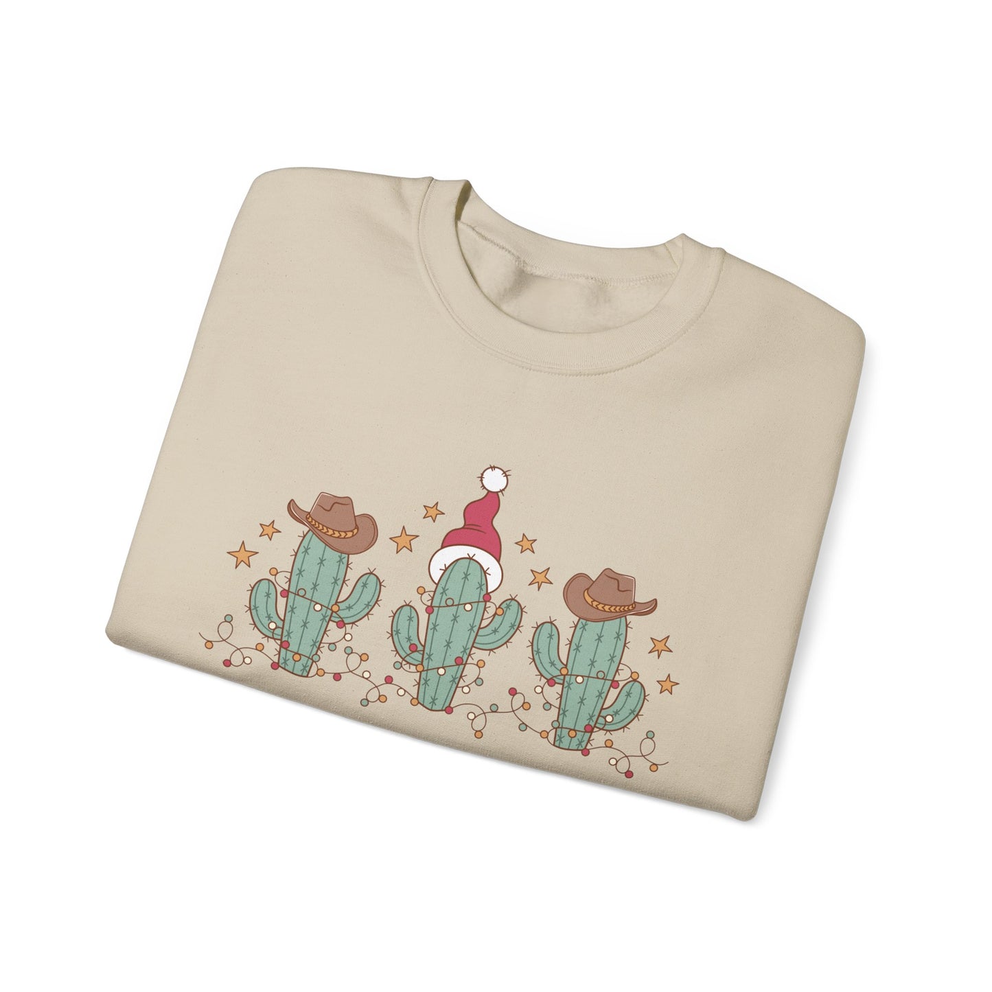 Merry Christmas Cacti Cactus Sweatshirt