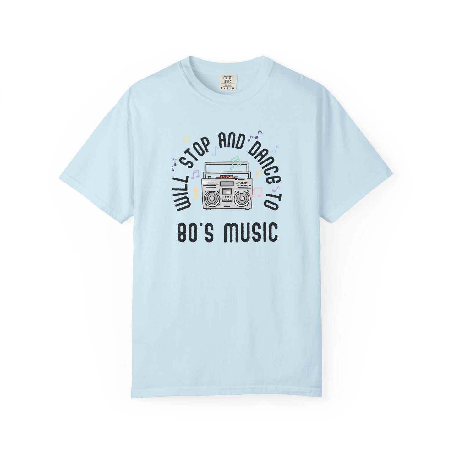 T-Shirt 80's Music Unisex Tee Retro Dance Vibes for the 80's Fans GenX Shirt