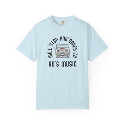T-Shirt 80's Music Unisex Tee Retro Dance Vibes for the 80's Fans GenX Shirt
