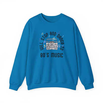 80's Music Dance Sweatshirt