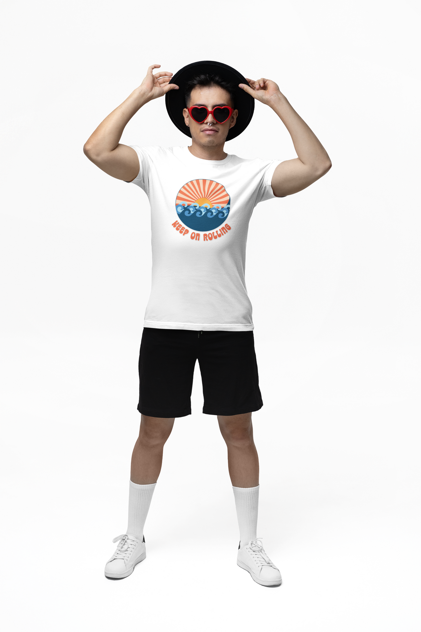 Keep on Rolling Summer Waves T-Shirt