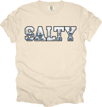 T-Shirt Salty Vibes Shirt Sailing Shirt Beachwear Summer Tee Casual Outfit Gift for Sea Lovers Gift for Sailors