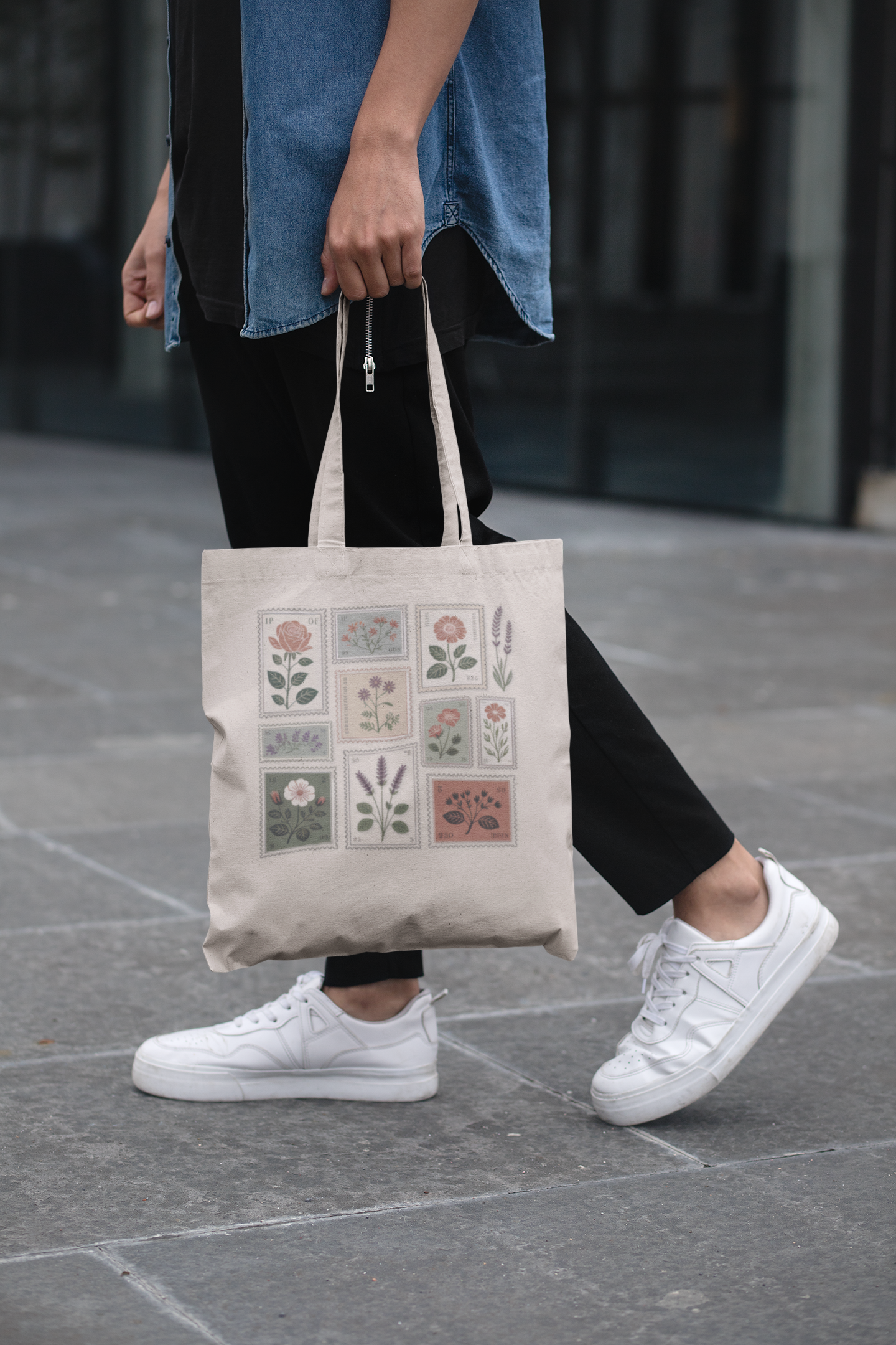 Tote Bag Chateaucore Bag Floral Canvas Tote Bag Eco-Friendly Shopping Bag Grocery Tote Gift for Her Beach Bag Reusable Grocery Bag