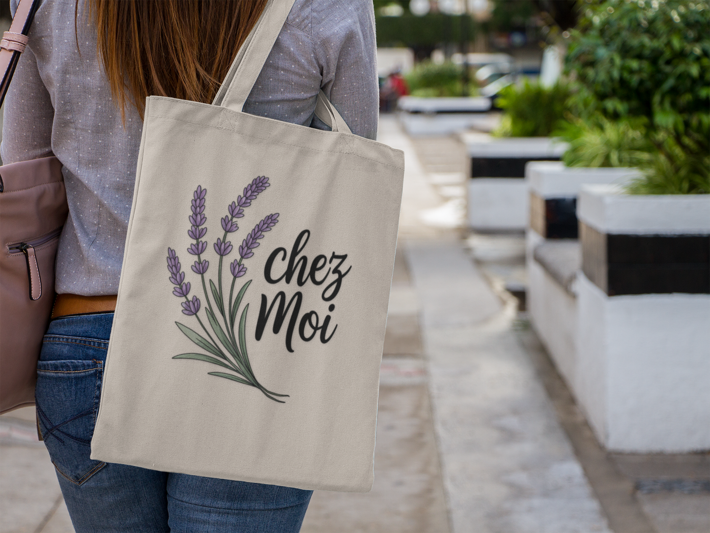 Tote Bag Chateaucore Bag Lavender Field Cotton Tote Bag Eco-friendly Shopping Bag Gift for Her Personal Tote Reusable Grocery Bag Stylish Carryall
