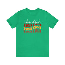 Load image into Gallery viewer, Thankful Mama Thanksgiving Dk Tshirt
