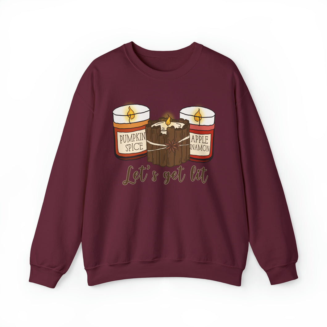 Let's Get Lit Fall Sweatshirt