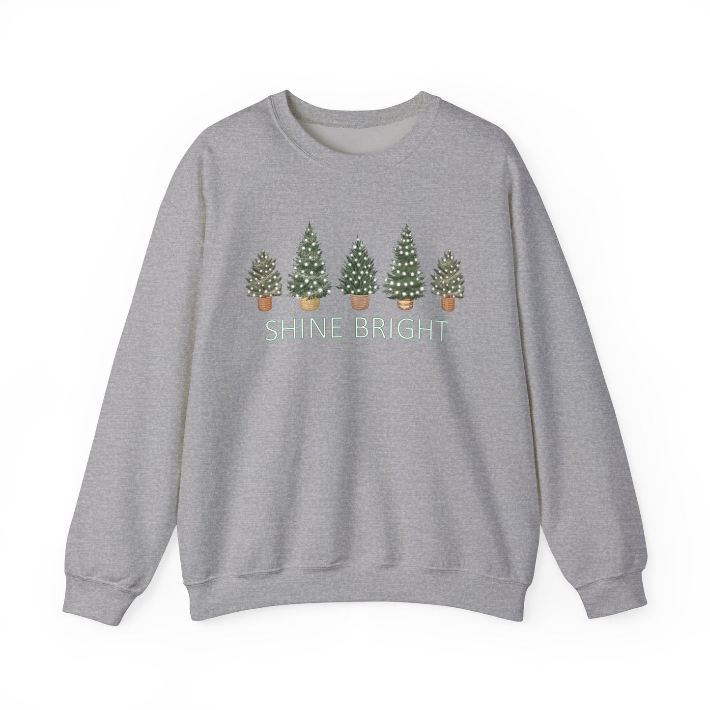 Shine Bright Christmas Trees Sweatshirt