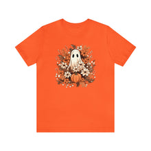 Load image into Gallery viewer, Floral Ghost Fall Halloween TShirt
