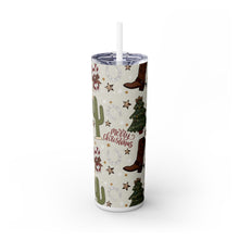 Load image into Gallery viewer, Tumbler Cowboy Christmas Design 20oz
