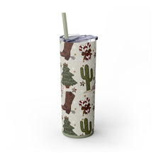 Load image into Gallery viewer, Tumbler Cowboy Christmas Design 20oz
