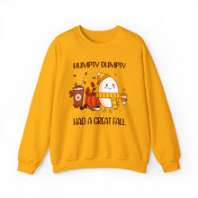 Load image into Gallery viewer, Humpty Dumpty Had A Great Fall Crewneck Sweatshirt
