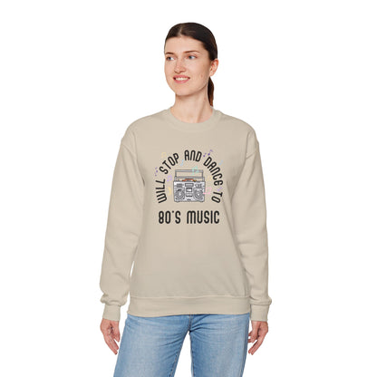 80's Music Dance Sweatshirt