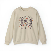 Load image into Gallery viewer, Dancing Skeletons Halloween Fall Sweatshirt
