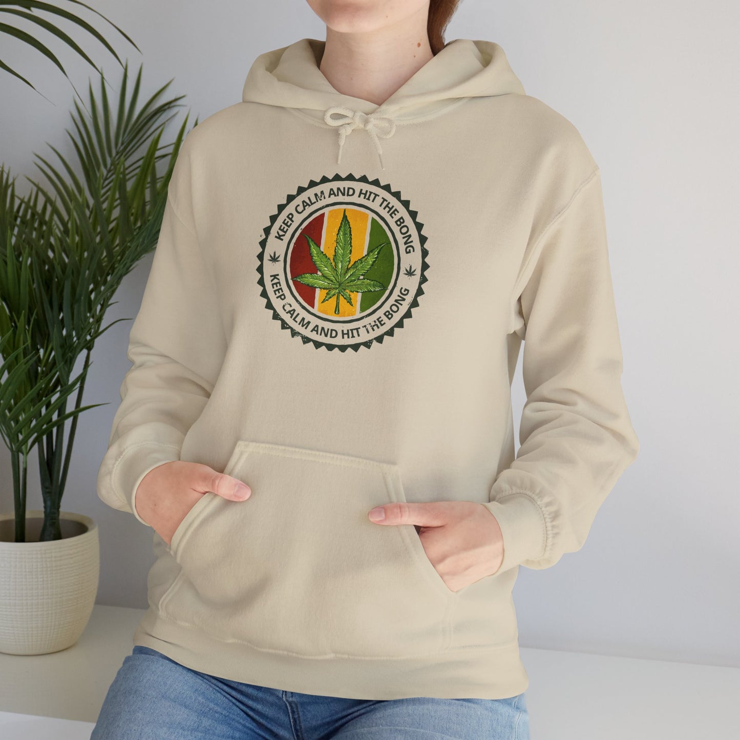 Keep Calm Bong Hoodie