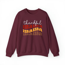 Load image into Gallery viewer, Thankful Mama Fall D Crewneck Sweatshirt
