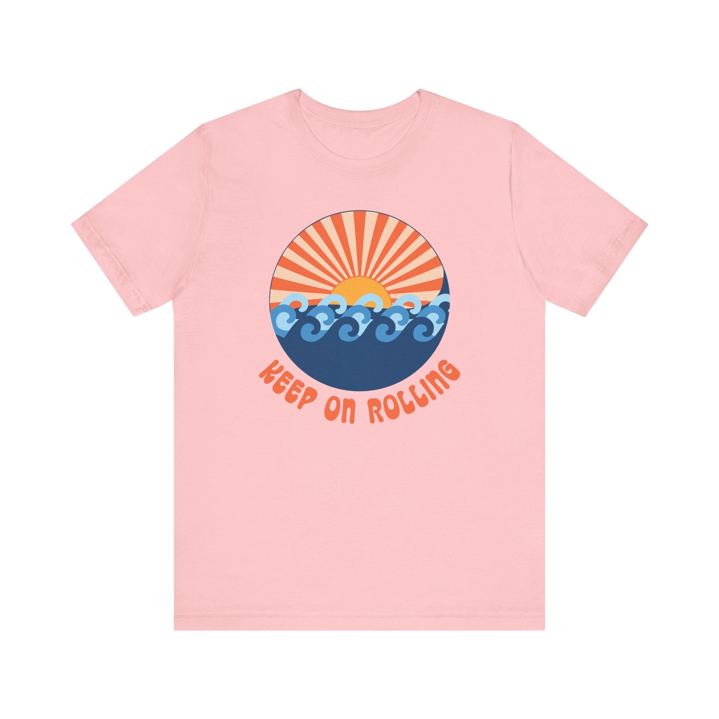 Keep on Rolling Summer Waves T-Shirt