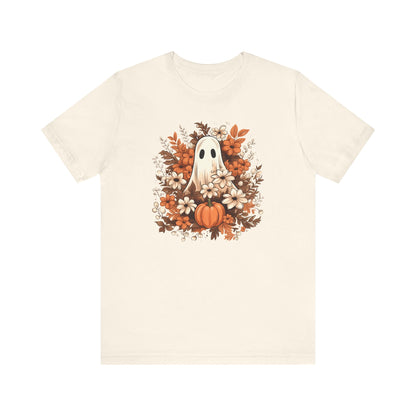 Floral Ghost Fall Halloween TShirt