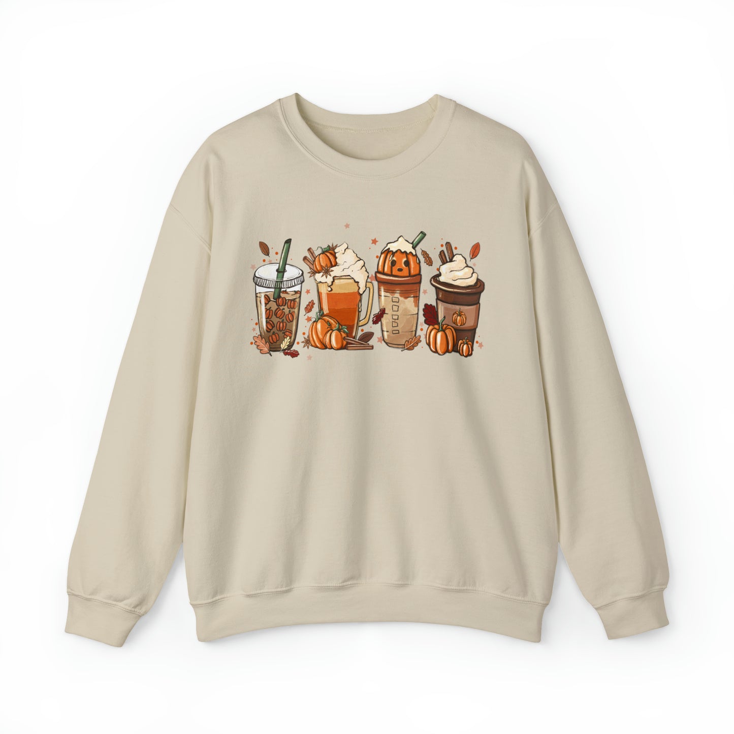 Fall Coffee Lovers Latte Lovers Sweatshirt