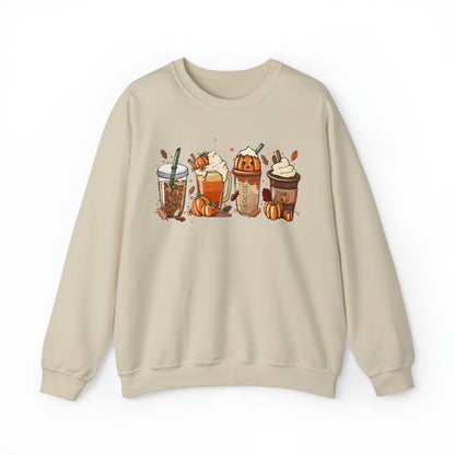 Fall Coffee Lovers Latte Lovers Sweatshirt
