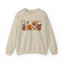 Load image into Gallery viewer, Fall Coffee Lovers Latte Lovers Sweatshirt
