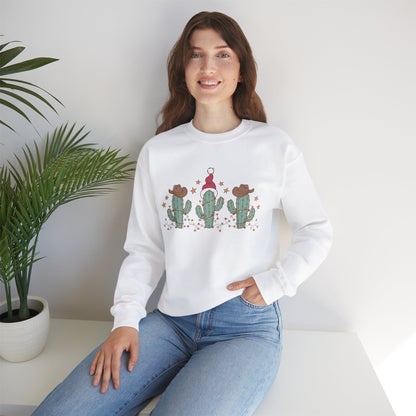 Merry Christmas Cacti Cactus Sweatshirt