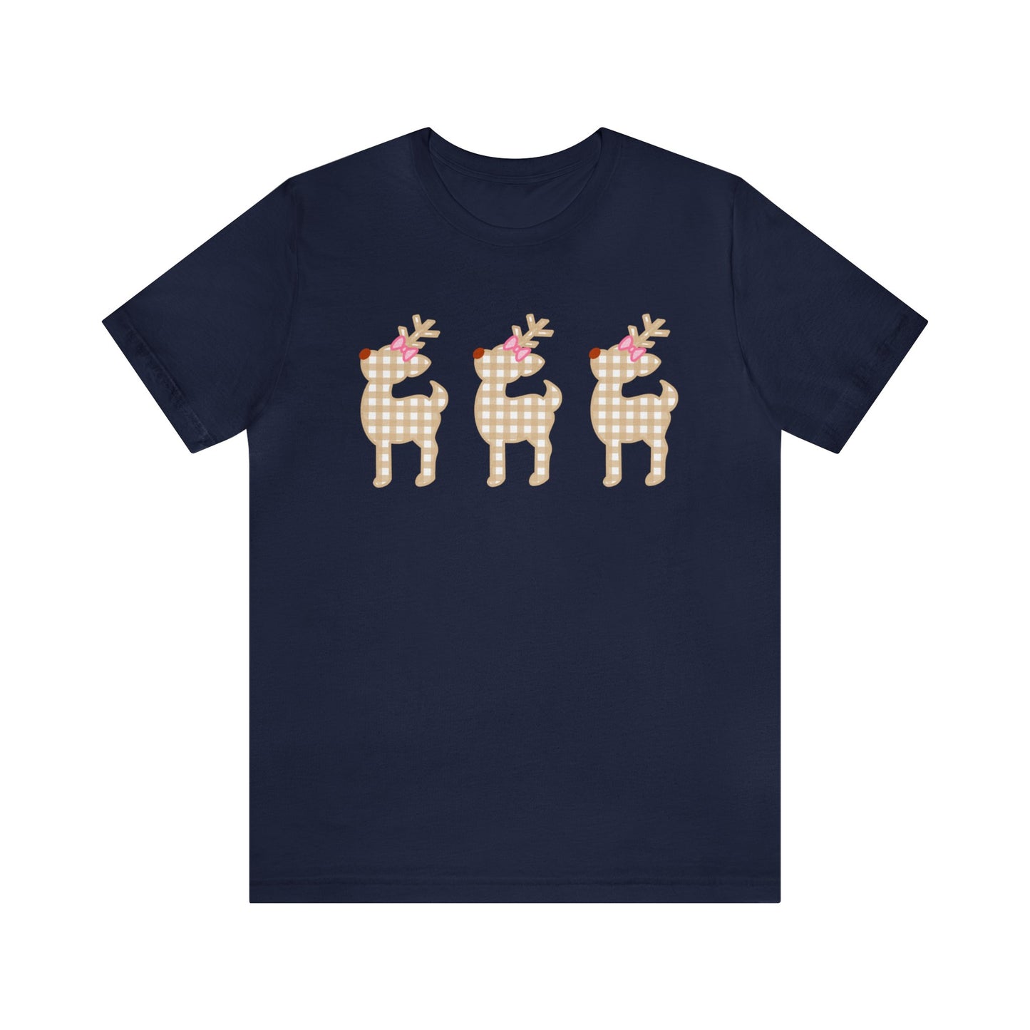 Reindeer Trio Holiday Christmas TShirt