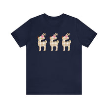 Load image into Gallery viewer, Reindeer Trio Holiday Christmas TShirt
