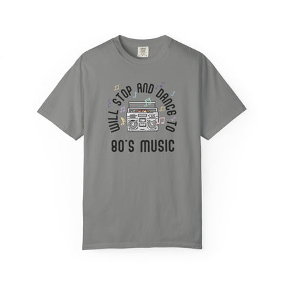 T-Shirt 80's Music Unisex Tee Retro Dance Vibes for the 80's Fans GenX Shirt